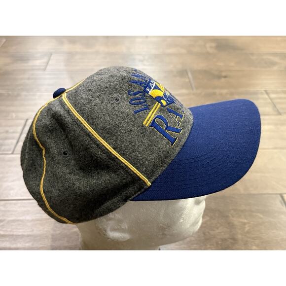 Vintage 90s The Game NFL Los Angeles Rams Adjustable SnapBack Hat Baseball Cap - Picture 4 of 8